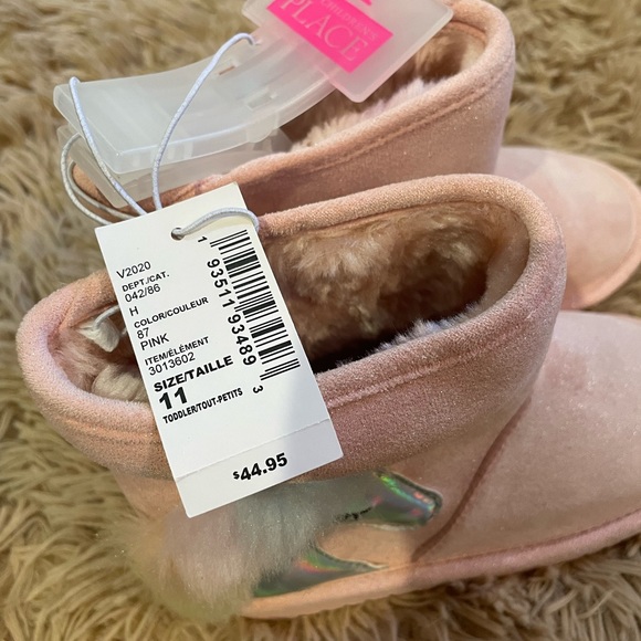 Childrens place girls sz 11 unicorn boots - Picture 7 of 8